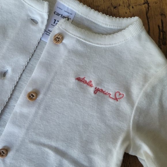 NEW 2 Piece Carter's 12 Months Girl Set - Picture 5 of 6